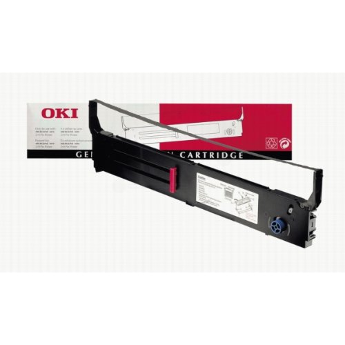 OKI 40629303 Nylonband schwarz, Inhalt 15.000.000 Zeichen für Microline 4410/ML 4410 kompatibel zu Microline 4410, ML 4410 von OKI