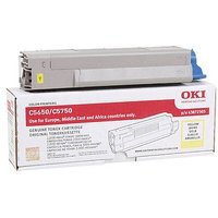 OKI 43872305  gelb Toner von OKI