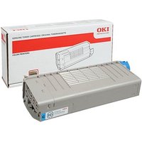 OKI 44318607  cyan Toner von OKI