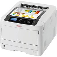 OKI C824dn Farb-Laserdrucker grau von OKI