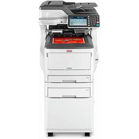 OKI MC883dnct 4 in 1 Farblaser-Multifunktionsdrucker weiß von OKI