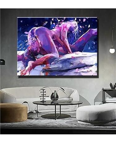 OKIKA DIY 5D Diamond Painting Kits, Paar Sexy Kunst Full Drill Diamant Painting Zubehör, Malen Nach Zahlen, Diamond Painting Set, Painting by Numbers Arts Craft for Home Wall Decor 16x20in von OKIKA