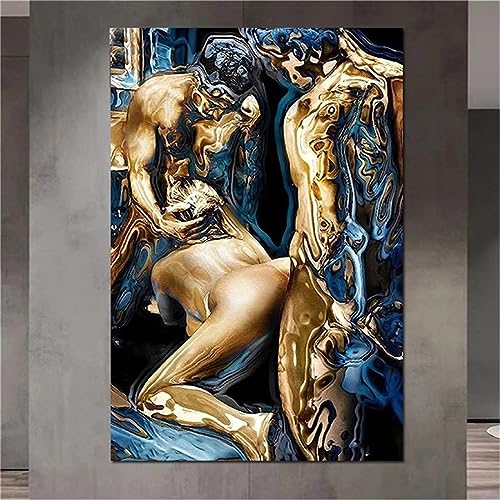 OKIKA DIY 5D Diamond Painting Kits, Sexy Abstrakte Kunst Full Drill Diamant Painting Zubehör, Malen Nach Zahlen, Diamond Painting Set, Painting by Numbers Arts Craft for Home Wall Decor 12x16in von OKIKA