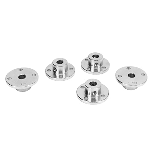 Flanschkupplungsstecker mit 7 mm Inneren Durchmesser, 5pcs Silberflanschkupplungsstecker Kit 7mm Innendurchmesser Stahlführerwellenstütze Kuppler Flanschkupplungsstecker mit 7 mm Inneren Durchmesser, 5pcs Silberflanschkupplungsstecker Kit 7mm Innendurchmesser Stahlführerwellenstütze Kuppler von OKJHFD
