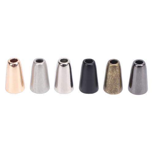 OKJHFD 6PCS Metall Bell Stoppers konische Seilschlösser Kabelbefestigungsmittel für Sportswear Hut Hosen Rucksack Lanyard Lanyard OKJHFD 6PCS Metall Bell Stoppers konische Seilschlösser Kabelbefestigungsmittel für Sportswear Hut Hosen Rucksack Lanyard Lanyard von OKJHFD