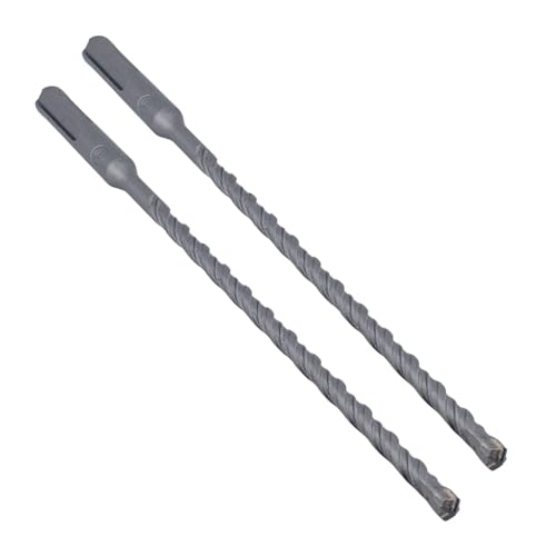 SDS Plus Hammerbohrer, 6 mm x 200 mm, professionelle Wolframkarbid-Kreuzspitze für Mauerwerk, Ziegel und Beton, 2 Stück SDS Plus Hammerbohrer, 6 mm x 200 mm, professionelle Wolframkarbid-Kreuzspitze für Mauerwerk, Ziegel und Beton, 2 Stück von OKODOKO