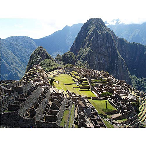 OKOUNOKO Malen Nach Zahlen, Für Erwachsene Anfänger, Machu Picchu Peru, Leinwand Färbung Bilder Modern DIY Kits, Kunst Zimmer Einzigartig Dekor Geschenk, Rahmenlos 40X50Cm OKOUNOKO Malen Nach Zahlen, Für Erwachsene Anfänger, Machu Picchu Peru, Leinwand Färbung Bilder Modern DIY Kits, Kunst Zimmer Einzigartig Dekor Geschenk, Rahmenlos 40X50Cm von OKOUNOKO