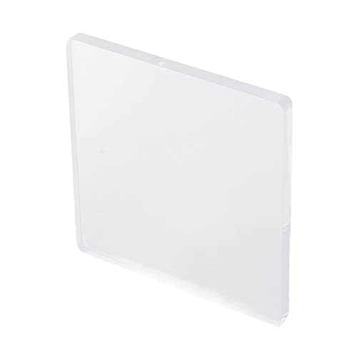 Acryl Block Clear Stamps Round Ecke Transparent Lebbare Scrapbook -Karte Making 15x15cm Easy Graspe Safe von OKOVO