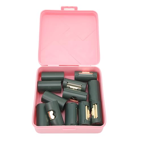 Bettlaken Grippers Verstellbare starke Klemme Kraft robuster Bauchblattbethalte für Familienschlafzimmer (Schwarzes grünes Gold) von OKOVO