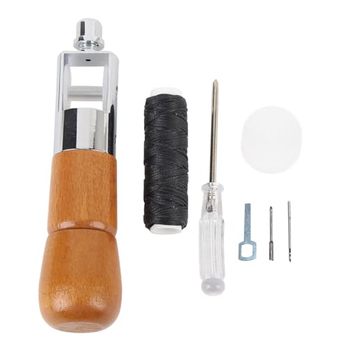 Leder-Nähahlen-Set mit Holzgriff zum Reparieren von Taschen, Zelten und mehr Leder-Nähahlen-Set mit Holzgriff zum Reparieren von Taschen, Zelten und mehr von OKOVO