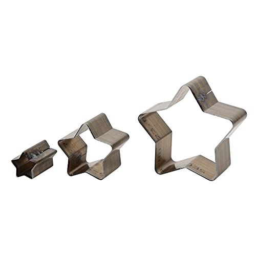 Lederschneidungsträger Stahl Stahl DIY Lederhandwerk Schnittstörungen Formstanzwerkzeuge (Fünf spitze Stern geformt) von OKOVO