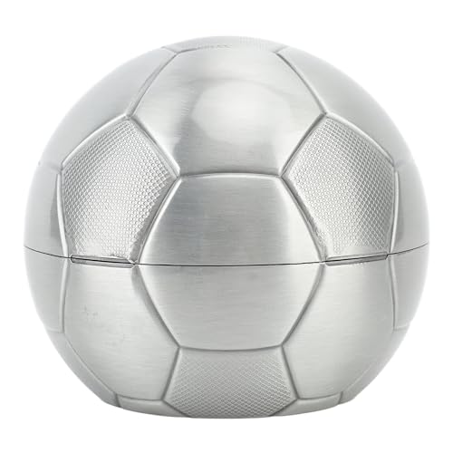 Metall Fußball -Münzbank große Kapazität Dekorative Multifunktionsfußball -Geldbank für Kinder Mädchen Jungen Schlafzimmer Wohnzimmer von OKOVO
