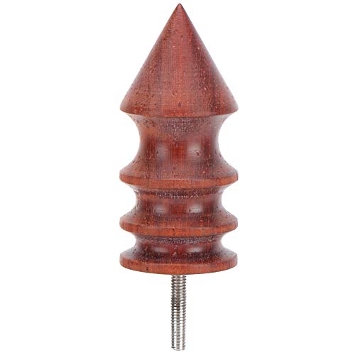 Redwood Leder mahlen polierender elektrischer Stick Spitzer Kopf Flachkopf Mahagoni Leder Polierstangen Elektrischer Polierstab (Spitzentehen: 5,4 x 4,4 x 2,6 cm / 2,1 x 1,7 x 1in) von OKOVO
