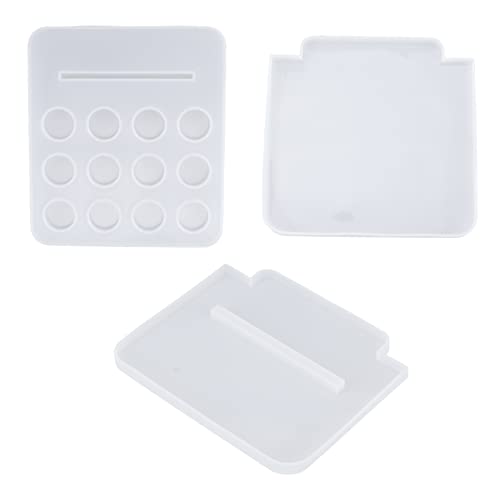 Silikonharzformen Display Rack DIY Speicher -Organizer Craft Tool von OKOVO