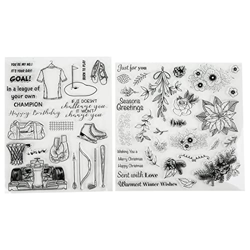 Transparente Briefmarken Qualität DIY Album Scrapbook Grußkarte Stempel für Fotoalben Tagebücher von OKOVO
