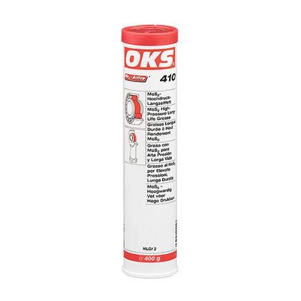 OKS 410, MoS2-Hochdruck-Langzeitfett - 400 ml Kartusche von OKS