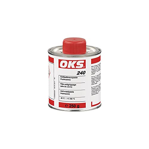 OKS Antifestbrennpaste, Kupferpaste 240 mit MoS2 kupferbraun Pinseldose 250g 10 Stk OKS Antifestbrennpaste, Kupferpaste 240 mit MoS2 kupferbraun Pinseldose 250g 10 Stk von OKS