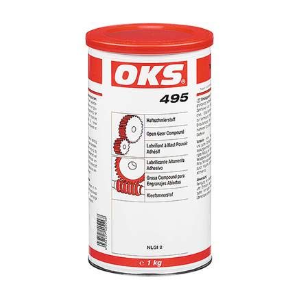 OKS-Fette Gebinde:1kg Dose Beschreibung:OKS 495, Haftschmierstoff von OKS