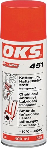 OKS Ketten- und Haftschmierstoff OKS 451 400ml wasserbeständig, 12 Stück von OKS