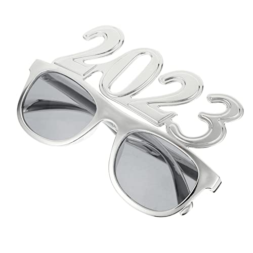 OKUMEYR 1 Paar Party Brille mit Design Lustige Brille für Silvesterfeiern Accessoires für Karneval und Mottopartys von OKUMEYR