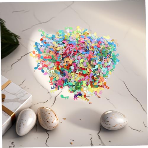 OKUMEYR 15g Musiknote Konfetti Glitzerndes Partyzubehör Musiknote Tisch Konfetti Für Hochzeit Geburtstag Babyparty OKUMEYR 15g Musiknote Konfetti Glitzerndes Partyzubehör Musiknote Tisch Konfetti Für Hochzeit Geburtstag Babyparty von OKUMEYR