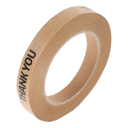 OKUMEYR 1 Rolle Klebeband für kleine Unternehmen kaffeetassen Klebebänder für Verpackungsbeutel zum Verschließen Dankeschön-Band für kleine Unternehmen Danke Band Papier OKUMEYR 1 Rolle Klebeband für kleine Unternehmen kaffeetassen Klebebänder für Verpackungsbeutel zum Verschließen Dankeschön-Band für kleine Unternehmen Danke Band Papier von OKUMEYR
