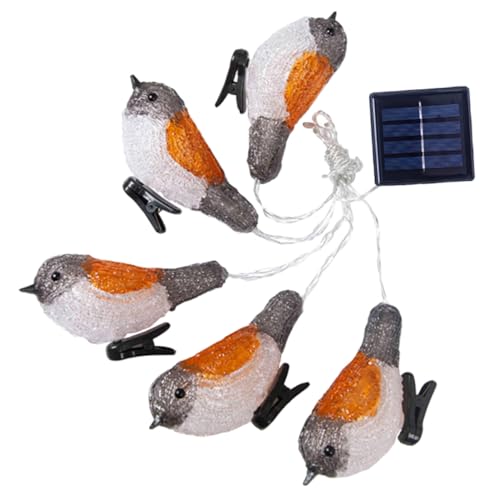 OKUMEYR Umweltfreundliche Solar Vogel Lampe String Festival Für Garten Terrasse Outdoor Szene OKUMEYR Umweltfreundliche Solar Vogel Lampe String Festival Für Garten Terrasse Outdoor Szene von OKUMEYR