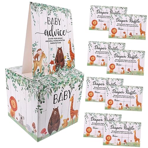 OKUMEYR Baby-vorhersagekarten Mit Cartoon-tiermotiv 1 Set Box Für Babyparty Einzigartige Party-vorräte OKUMEYR Baby-vorhersagekarten Mit Cartoon-tiermotiv 1 Set Box Für Babyparty Einzigartige Party-vorräte von OKUMEYR