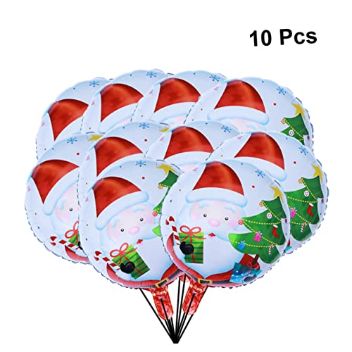OKUMEYR Folienballons 10St Partydekoration spaß the pleasure the event festlich Latexballon weihnachtsdekoration luftballons Geburtstagsballon Meerjungfrau Ballon Aluminiumfolie schmücken von OKUMEYR