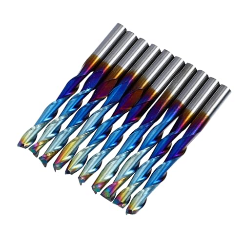OKUMEYR 10Stücke Teiliges Cnc Bälle Fräser Präzise Fräswerkzeuge für Langlebige Router Bits für Effektives Fräsen OKUMEYR 10Stücke Teiliges Cnc Bälle Fräser Präzise Fräswerkzeuge für Langlebige Router Bits für Effektives Fräsen von OKUMEYR