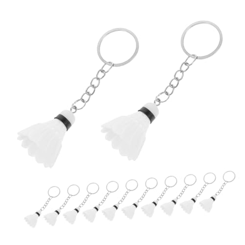 OKUMEYR 12 Badminton-schlüsselanhänger – Schlüsselanhänger Mit Sportthema, Pvc-mini-federball-schlüsselringe Für Partygeschenke, Rucksäcke Und Handtaschendekorationen OKUMEYR 12 Badminton-schlüsselanhänger – Schlüsselanhänger Mit Sportthema, Pvc-mini-federball-schlüsselringe Für Partygeschenke, Rucksäcke Und Handtaschendekorationen von OKUMEYR