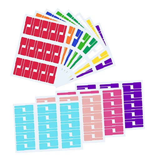 OKUMEYR 12 Blatt Kabeletiketten Selbstklebende Beschriftungen für Kabelmanagement Elektronik Wiederverwendbare und Druckbare Etiketten für Büro und Zuhause OKUMEYR 12 Blatt Kabeletiketten Selbstklebende Beschriftungen für Kabelmanagement Elektronik Wiederverwendbare und Druckbare Etiketten für Büro und Zuhause von OKUMEYR