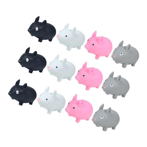 OKUMEYR 12 Stück Teiliges Piggy Stressabbau Dehnbares Kreatives Quetschspielzeug für Erwachsene Lustiges Sensorisches Entspannungsspielzeug für Partyspaß Zufällige Farbe OKUMEYR 12 Stück Teiliges Piggy Stressabbau Dehnbares Kreatives Quetschspielzeug für Erwachsene Lustiges Sensorisches Entspannungsspielzeug für Partyspaß Zufällige Farbe von OKUMEYR