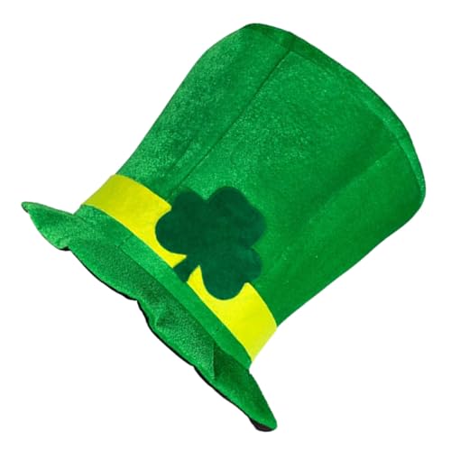OKUMEYR Einzigartiger St. Patricks Day-hut 3-blättrige Stilvolle Samtkappe Für Partys Festivals Geburtstage Für Erwachsene Jungen Und Mädchen Jungen Und Mädchen OKUMEYR Einzigartiger St. Patricks Day-hut 3-blättrige Stilvolle Samtkappe Für Partys Festivals Geburtstage Für Erwachsene Jungen Und Mädchen Jungen Und Mädchen von OKUMEYR
