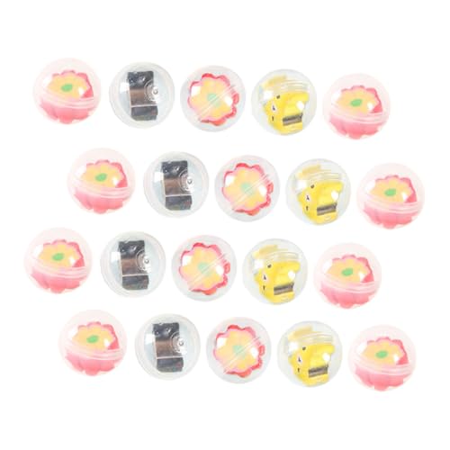 OKUMEYR 20Stücke Nachfüllbare Kapselkugeln für Kawaii Partygeschenke Kreative Überraschungstüten Spielzeuge zum und Sammeln für Unterwegs von OKUMEYR