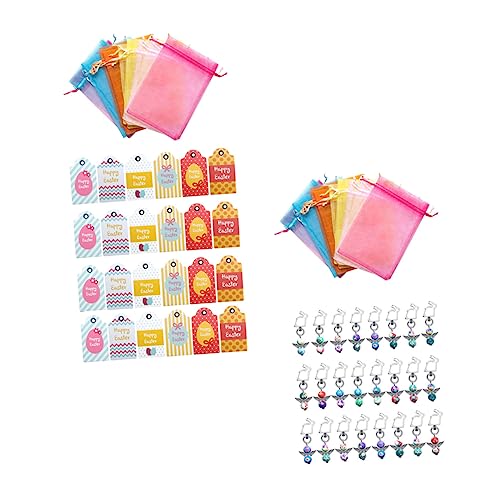 OKUMEYR Handgemachte Osterhasen-engel-schlüsselanhänger 24-teiliges Set Schlüssel Für Dekorative Accessoire-verpackung von OKUMEYR