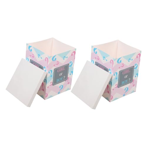 OKUMEYR 2pcs Geschlecht Enthüllung Klappkisten Junge Oder Mädchen Ballon Box Für Geschlecht Enthüllung Party Babyparty Geburtstagsfeier Dekorationen OKUMEYR 2pcs Geschlecht Enthüllung Klappkisten Junge Oder Mädchen Ballon Box Für Geschlecht Enthüllung Party Babyparty Geburtstagsfeier Dekorationen von OKUMEYR