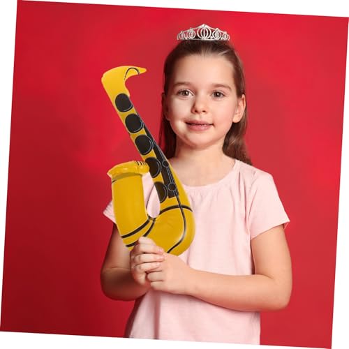 OKUMEYR 3 STÜCKE Teiliges Aufblasbares Saxophon Party Deko Leichte Musik requisiten für Musikfestivals Geburtstagsfeiern und Kinderparty spiele Schnell Aufblasbare Musikinstrument Ballons OKUMEYR 3 STÜCKE Teiliges Aufblasbares Saxophon Party Deko Leichte Musik requisiten für Musikfestivals Geburtstagsfeiern und Kinderparty spiele Schnell Aufblasbare Musikinstrument Ballons von OKUMEYR