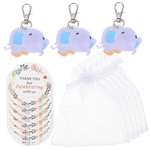OKUMEYR 30 Sätze Elefanten-schlüsselanhänger Junge Babygeschenke Geschenktütenanhänger Zubehör Für Die Babyparty Mädchen Schlüsselanhänger Gazebeutel Danke Kraft-tags - Organza OKUMEYR 30 Sätze Elefanten-schlüsselanhänger Junge Babygeschenke Geschenktütenanhänger Zubehör Für Die Babyparty Mädchen Schlüsselanhänger Gazebeutel Danke Kraft-tags - Organza von OKUMEYR