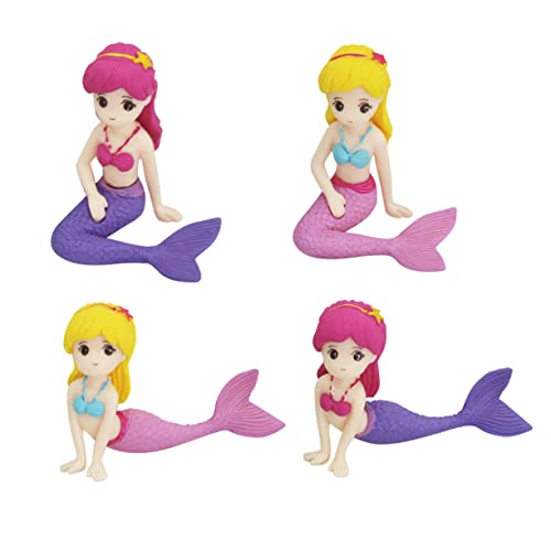 OKUMEYR Kuchendekoration Meerjungfrauen-spielzeugfiguren Meerjungfrauen-figur Zum Backen Ornament Party Kuchendekoration OKUMEYR Kuchendekoration Meerjungfrauen-spielzeugfiguren Meerjungfrauen-figur Zum Backen Ornament Party Kuchendekoration von OKUMEYR