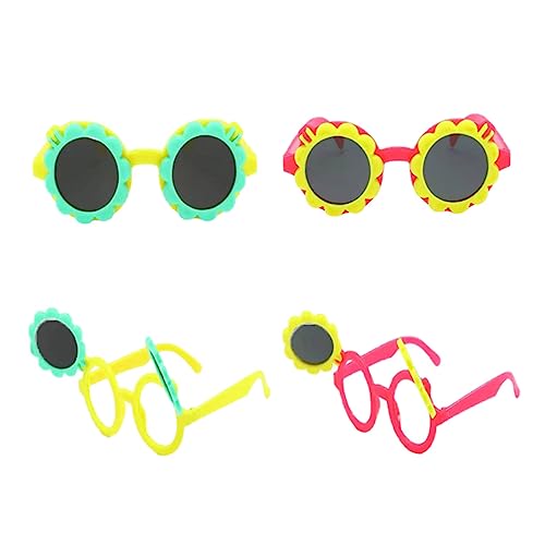 OKUMEYR 4Stücke Sonnenbrillen im Sonnenblumen Design Witzige Fotorequisiten für Partys und Straßenaufnahmen Cartoon Sonnenbrillen und Leicht und Tragbar OKUMEYR 4Stücke Sonnenbrillen im Sonnenblumen Design Witzige Fotorequisiten für Partys und Straßenaufnahmen Cartoon Sonnenbrillen und Leicht und Tragbar von OKUMEYR