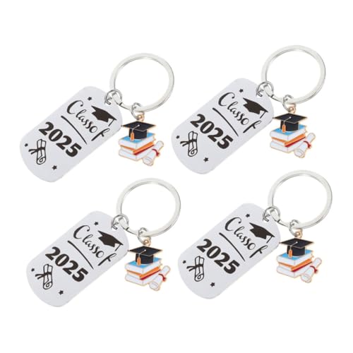 OKUMEYR 4pcs -abschlusskappe 2025 Abschlussschlüsselkette Präsentiert Ideal Für Taschen Brieftaschen Dekoration Graduation Party Bevorzugt Abschlusszubehör Bevorzugt OKUMEYR 4pcs -abschlusskappe 2025 Abschlussschlüsselkette Präsentiert Ideal Für Taschen Brieftaschen Dekoration Graduation Party Bevorzugt Abschlusszubehör Bevorzugt von OKUMEYR