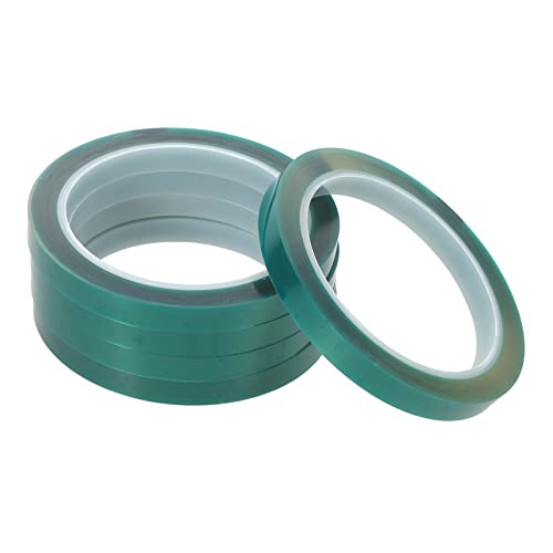 OKUMEYR Hochtemperaturbeständiger Schutzfilm Isolierband Für Hitzebeständiges Klebeband Abdeckband Für Sublimationsrohlinge Und Lackierarbeiten von OKUMEYR
