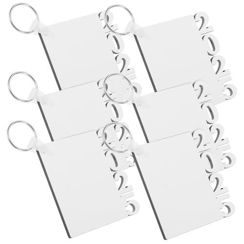 OKUMEYR 6 Stück Abschluss-sublimations-bilderrahmen, Leer, 2025, Abschlusssaison, Leerer Bilderrahmen, Diy-abschlussfoto-display, Wärmeübertragungs-fotorahmen von OKUMEYR