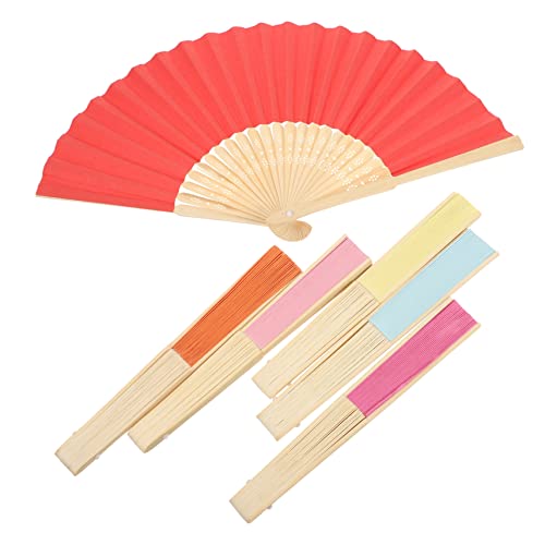 OKUMEYR 6 Stück Faltbare Handfächer Diy Papierfächer für Kreative Bastel und Dekorationsideen Tragbar und Leicht für Partys Geburtstage und Bastelprojekte OKUMEYR 6 Stück Faltbare Handfächer Diy Papierfächer für Kreative Bastel und Dekorationsideen Tragbar und Leicht für Partys Geburtstage und Bastelprojekte von OKUMEYR