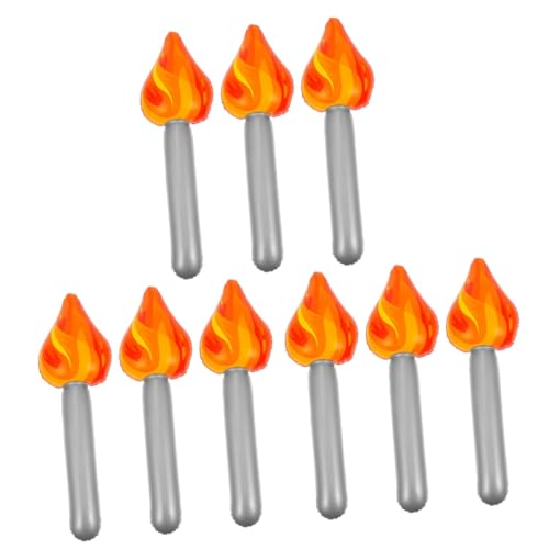 OKUMEYR 9 Stk Fackel Gefälligkeiten Für Sportpartys Taschenlampe Bläst Sich Auf Fans Jubeln Stock Sport Taschenlampe Taschenlampenspielzeug Dekorationen Jumbo-ballons Blasbrenner Gummi OKUMEYR 9 Stk Fackel Gefälligkeiten Für Sportpartys Taschenlampe Bläst Sich Auf Fans Jubeln Stock Sport Taschenlampe Taschenlampenspielzeug Dekorationen Jumbo-ballons Blasbrenner Gummi von OKUMEYR