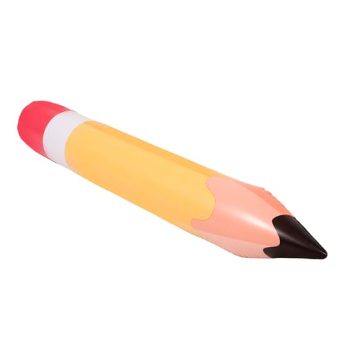 OKUMEYR Aufblasbarer PVC Bleistift Luftballon Orange Leichte Langlebige Schulanfang Party Dekoration Auffälliger Riesenballon für Klassenzimmer und Feier OKUMEYR Aufblasbarer PVC Bleistift Luftballon Orange Leichte Langlebige Schulanfang Party Dekoration Auffälliger Riesenballon für Klassenzimmer und Feier von OKUMEYR