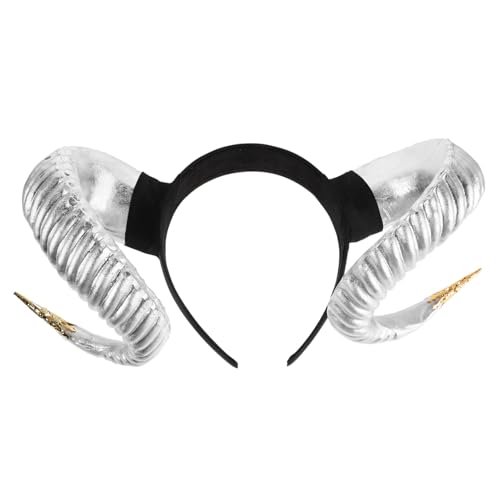 OKUMEYR Dämonen Hörner Haarreif Halloween Kostüm Accessoire Damen Einzigartiges Horn Design Leichtes Stirnband Für Cosplay Themenpartys Karneval Fest OKUMEYR Dämonen Hörner Haarreif Halloween Kostüm Accessoire Damen Einzigartiges Horn Design Leichtes Stirnband Für Cosplay Themenpartys Karneval Fest von OKUMEYR