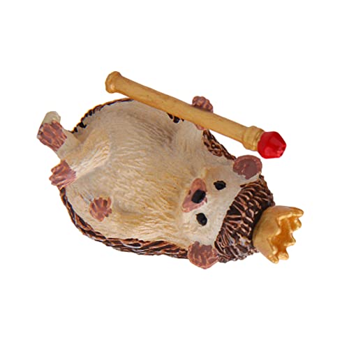 OKUMEYR Igel-bastelarbeit Aus Harzmaterial Für Kuchendekor Und Gartendekoration Attraktive Heimdekoration von OKUMEYR