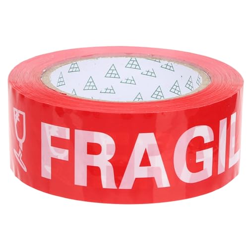 OKUMEYR Fragiles Warnklebeband Breit Selbstklebend Strapazierfähiges Verpackungsband mit Klarer Aufschrift Vorsicht Zerbrechlich für Sicheren Kartonversand und Empfindliche Güter OKUMEYR Fragiles Warnklebeband Breit Selbstklebend Strapazierfähiges Verpackungsband mit Klarer Aufschrift Vorsicht Zerbrechlich für Sicheren Kartonversand und Empfindliche Güter von OKUMEYR